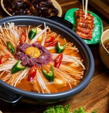김치전골